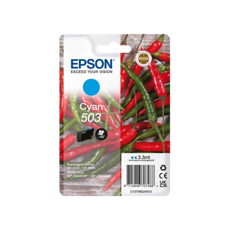 EPSON 503 cyan C13T09Q24010 CARTOUCHE ORIGINALE