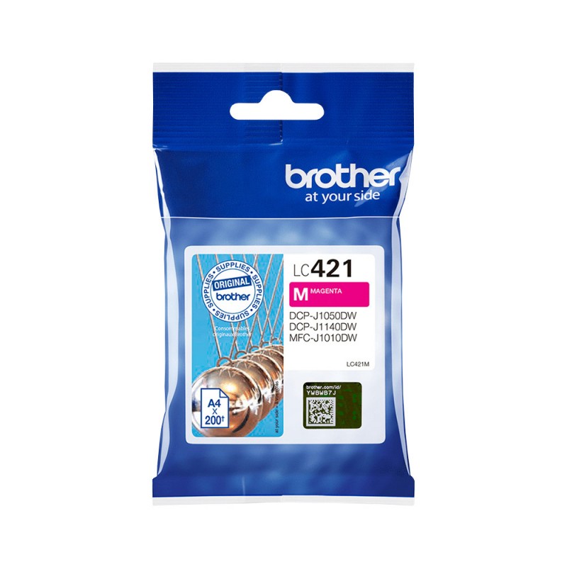 BROTHER LC 421 MAGENTA LC421M CARTOUCHE ORIGINALE