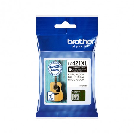 BROTHER LC 421 XL noir LC421XLBK CARTOUCHE ORIGINALE