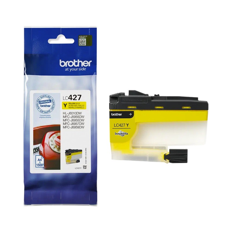 BROTHER LC 427 YELLOW LC427Y CARTOUCHE ORIGINALE