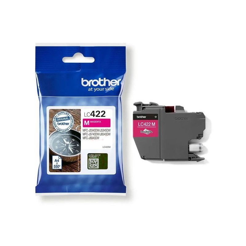 BROTHER LC 422 MAGENTA LC422M CARTOUCHE ORIGINALE