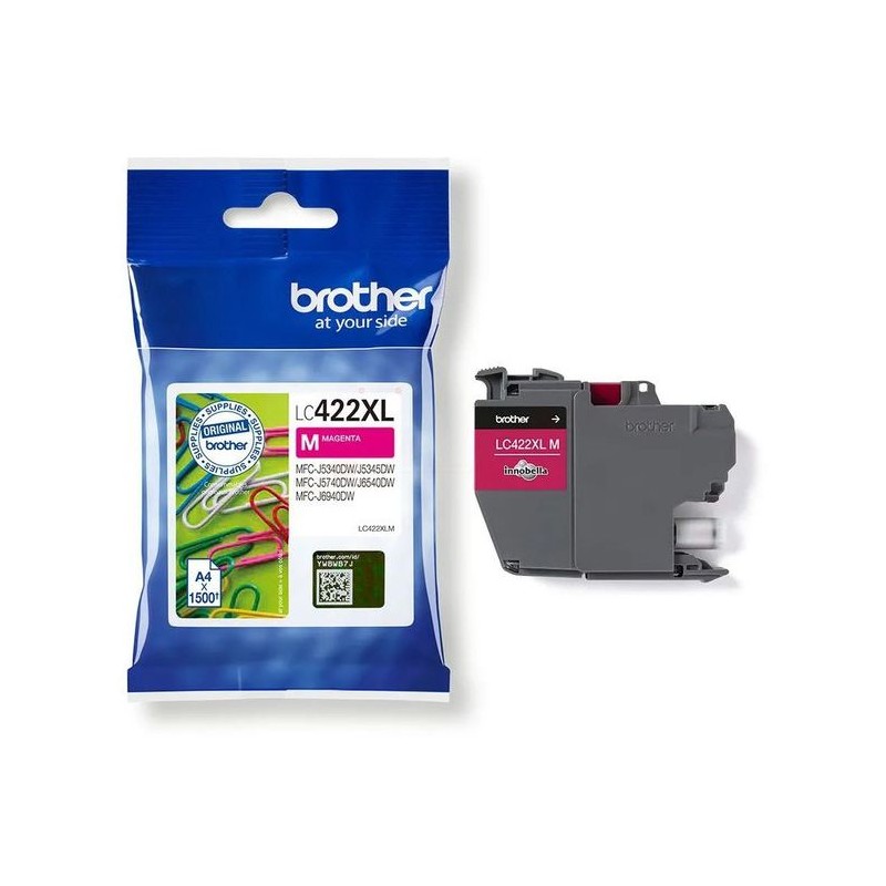 BROTHER LC 422 XL MAGENTA LC422XLM CARTOUCHE ORIGINALE