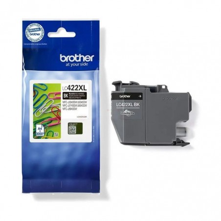 BROTHER LC 422 XL noir LC422XLBK CARTOUCHE ORIGINALE