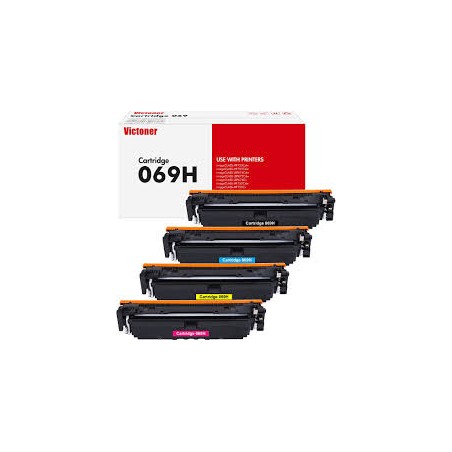 x4 069xl BK 069xlC 069xlM 069xlY 5094C002 5093C002 5092C002 5091C002 Multi-Couleurs pour Canon Cartouche de Toner Compatible x 4