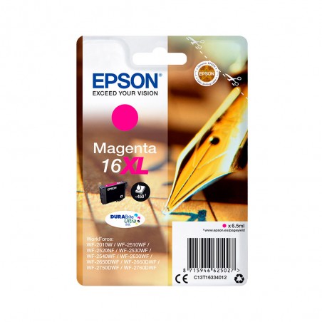 EPSON T1633 XL MAGENTA C13T16334012 CARTOUCHE ORIGINALE