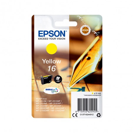 Epson T1624 YELLOW C13T16244012 Cartouche originale