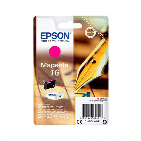 EPSON T1623 MAGENTA C13T16234012 CARTOUCHE ORIGINALE
