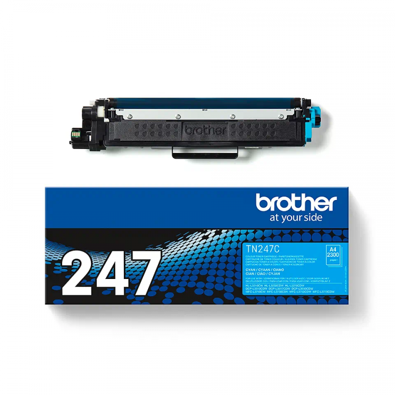 BROTHER TN247 CYAN TN247C - TONER ORIGINALE