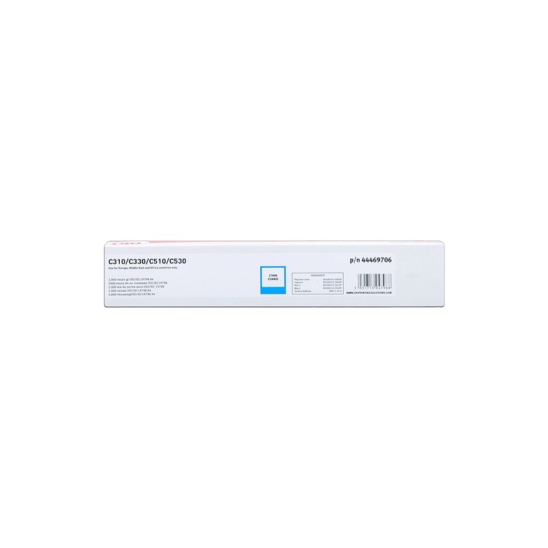 OKI C310 CYAN 44469706 - TONER ORIGINALE