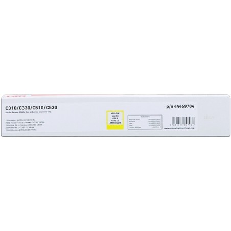 OKI C310 YELLOW 44469704 - TONER ORIGINALE
