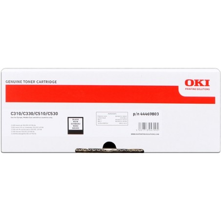 OKI C310 NOIR 44469803 - TONER ORIGINALE