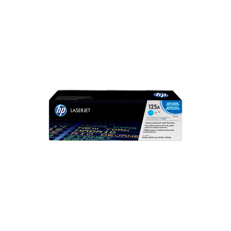 HP CB541A CYAN 125A - TONER ORIGINALE