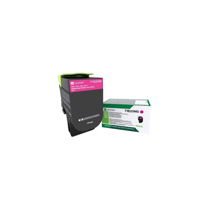 LEXMARK CS317/CS417/CS517/CX317/CX417/CX517 MAGENTA 71B20M0 - TONER ORIGINAL