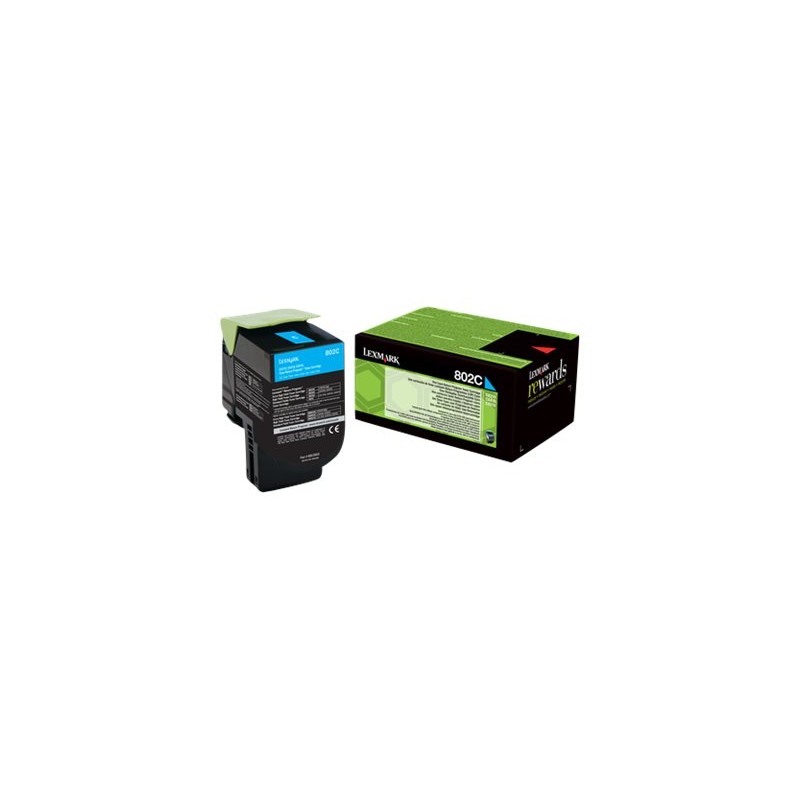 LEXMARK CX310/CX410/CX510 CYAN 80C20C0/802C - TONER ORIGINAL