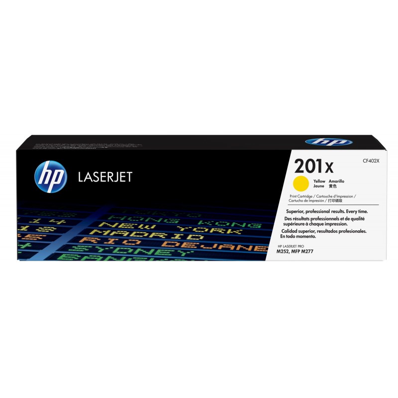 HP CF402X YELLOW 201X - TONER ORIGINAL