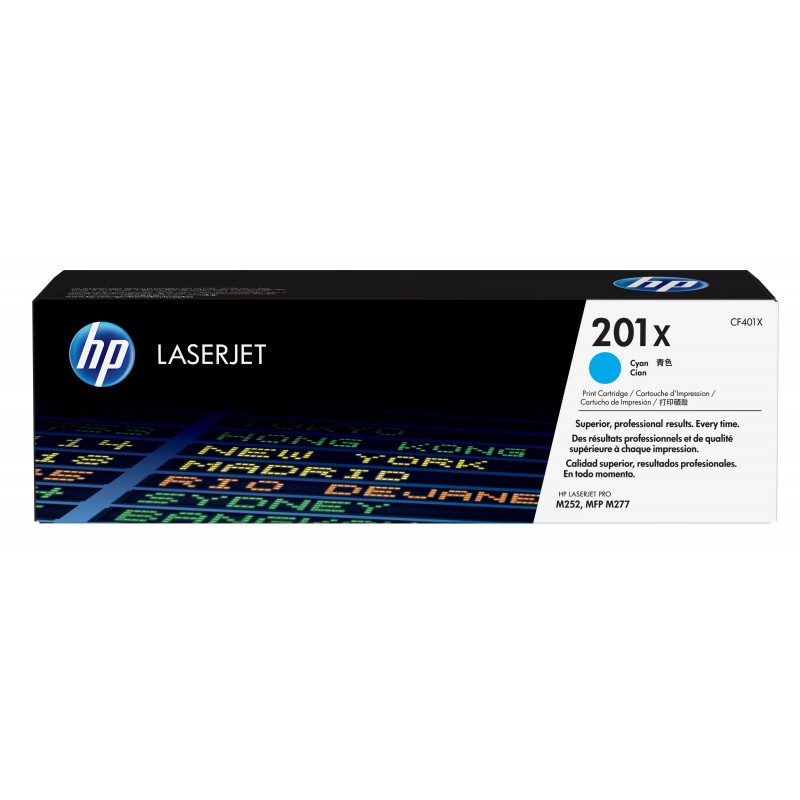 HP CF401X CYAN 201X - TONER ORIGINAL