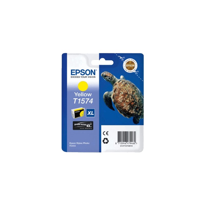 EPSON T1574  YELLOW C13T15744010  - CARTOUCHE ORIGINALE