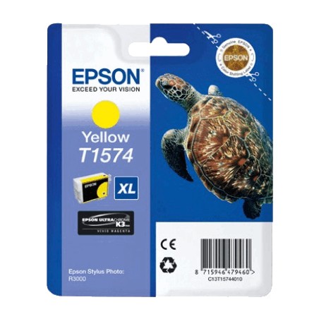 EPSON T1574  YELLOW C13T15744010  - CARTOUCHE ORIGINALE