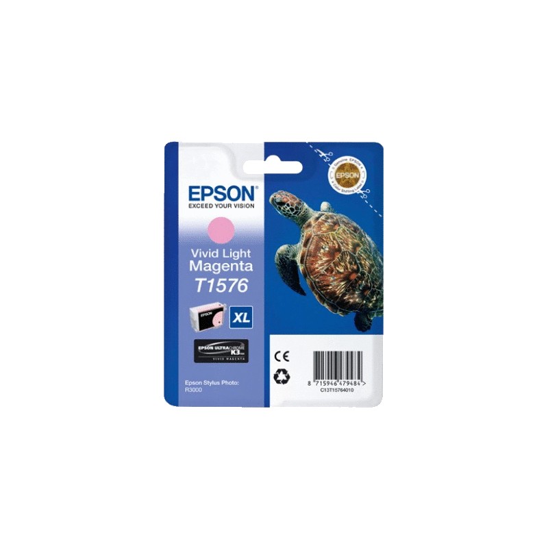 EPSON T1576 MAGENTA LIGHT C13T15764010 - CARTOUCHE ORIGINALE