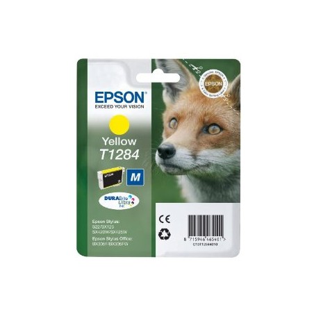 EPSON T1284 YELLOW C13T12844012 CARTOUCHE ORIGINALE