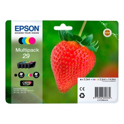 X 4 Epson T2986 (29) NOIR,...