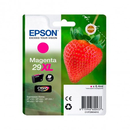 EPSON T2993 (29XL) MAGENTA C13T29934012 - CARTOUCHE ORIGINALE
