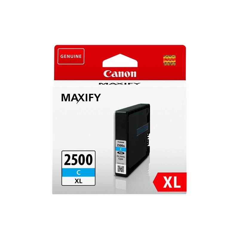 CANON PGI 2500 XL CYAN 9265B001 - CARTOUCHE ORIGINALE