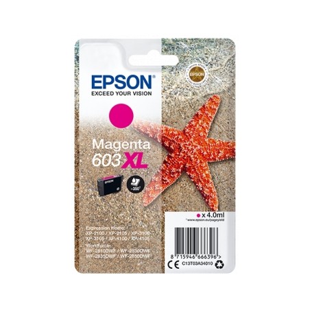 EPSON 603 XL MAGENTA C13T03A34010 - CARTOUCHE ORIGINALE