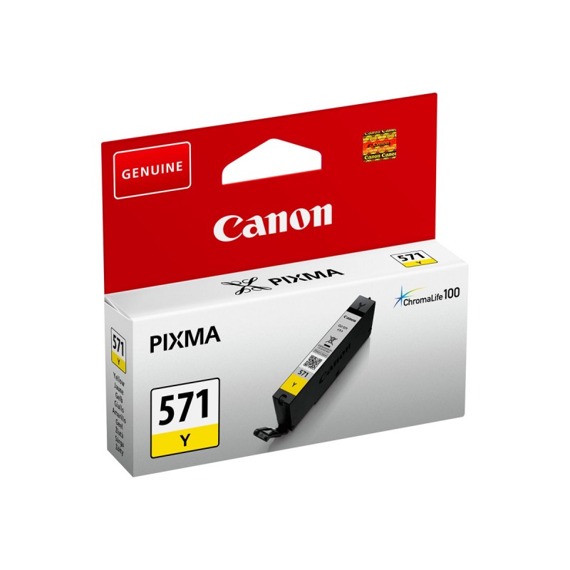 CANON CLI 571 YELLOW 0388C001 - CARTOUCHE ORIGINALE