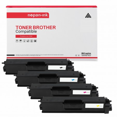 Brother TN320/TN325/TN321/TN326/TN329 TONER COMPATIBLE MULTI-COULEURS x 4