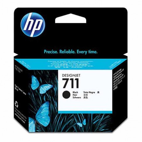 HP 711 XL NOIR CZ133A - CARTOUCHE ORIGINALE