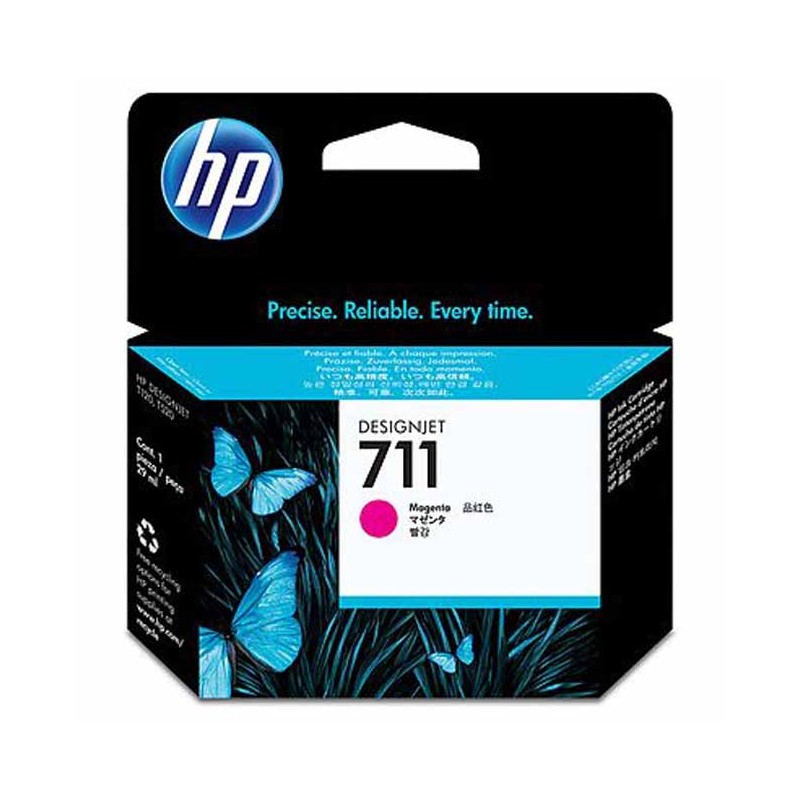 HP 711 Magenta CZ131A - CARTOUCHE ORIGINALE