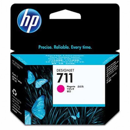 HP 711 Magenta CZ131A - CARTOUCHE ORIGINALE