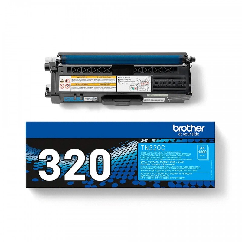 Brother TN320 CYAN TN320C - TONER ORIGINAL