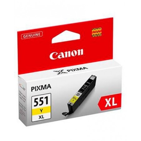 CANON CLI 551XL YELLOW 6446B001 - CARTOUCHE ORIGINALE
