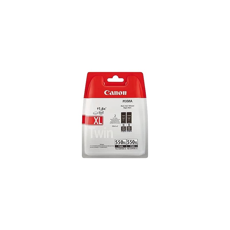 X 2 Canon  PGI 550XL NOIR 6431B005 - CARTOUCHE ORIGINALE
