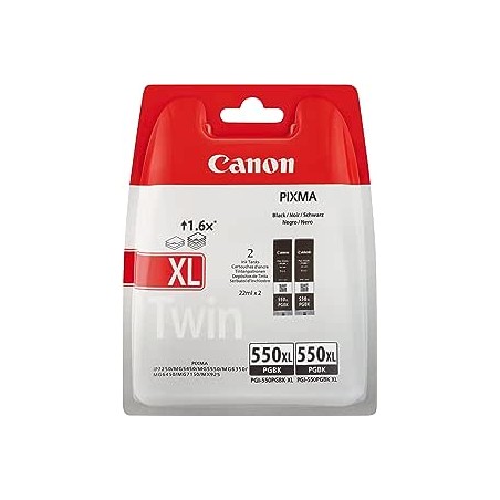 X 2 Canon  PGI 550XL NOIR 6431B005 - CARTOUCHE ORIGINALE
