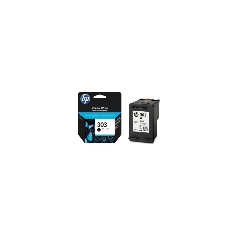 HP 303 NOIR T6N02AE - CARTOUCHE ORIGINALE