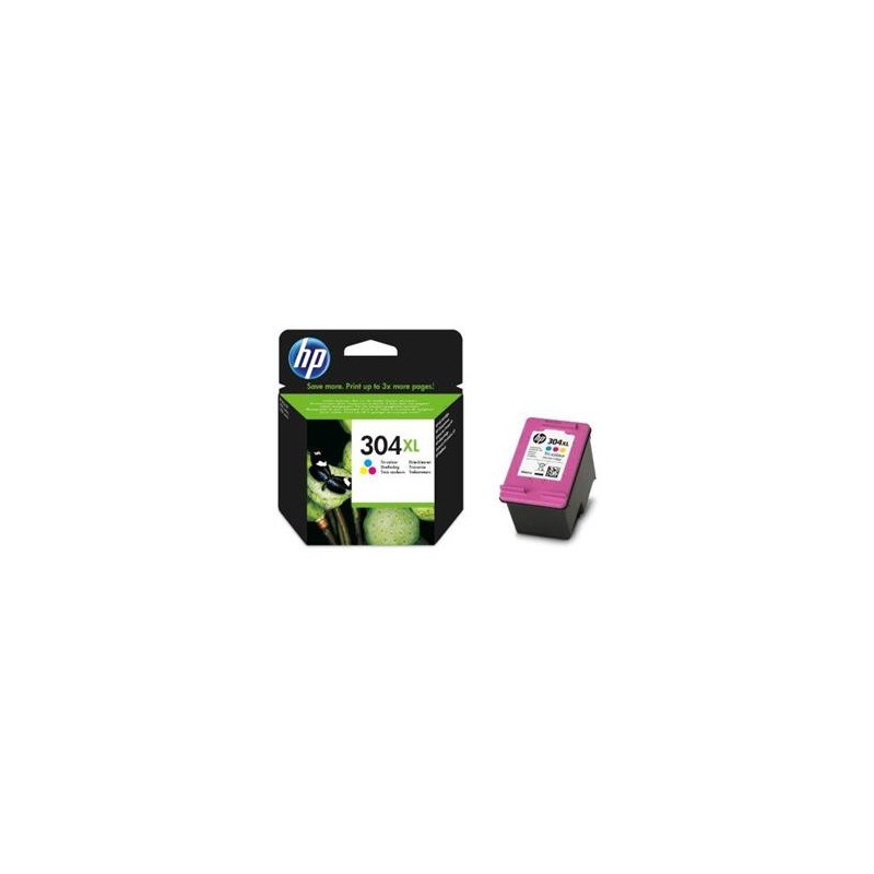 HP 304 XL COULEUR N9K07AE - CARTOUCHE ORIGINALE