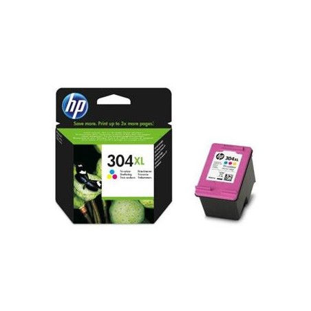 HP 304 XL COULEUR N9K07AE - CARTOUCHE ORIGINALE