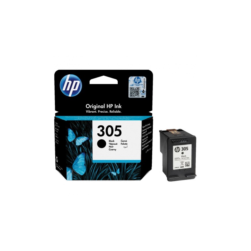HP 305 NOIR 3YM61AE - CARTOUCHE ORIGINALE