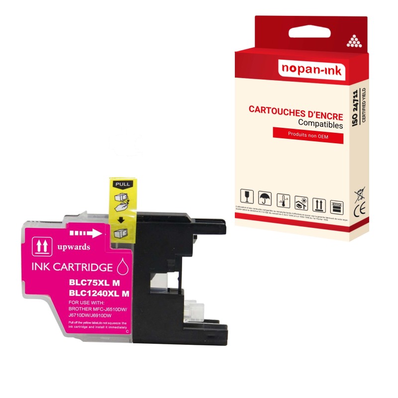 BROTHER LC1240XL / LC1220XL / LC1280XL MAGENTA - CARTOUCHE COMPATIBLE