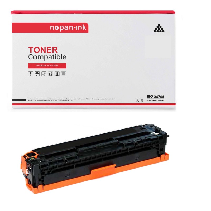 055H (NOIR) - 1 TONER COMPATIBLE POUR CANON