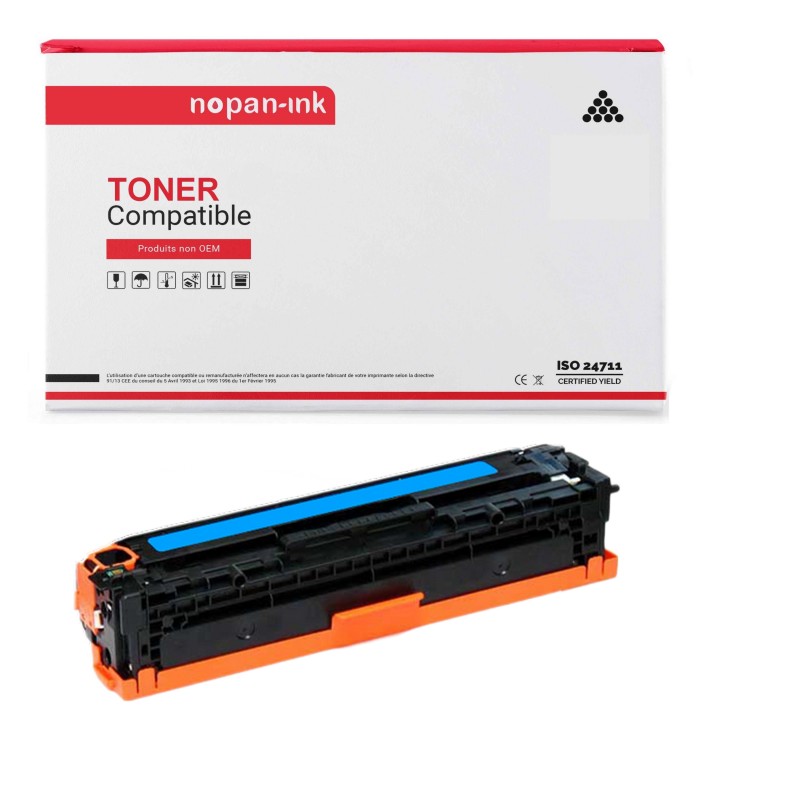 055H (CYAN) - 1 TONER COMPATIBLE POUR CANON