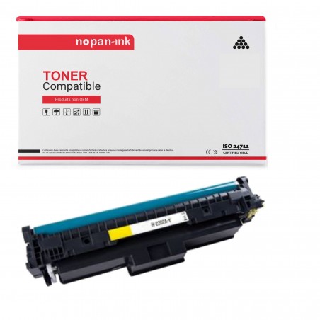 Toner W2203A 220A compatible pour HP Jaune x 1 - NOPAN-INK HP Color LaserJet Pro 4202 Series, Pro 42