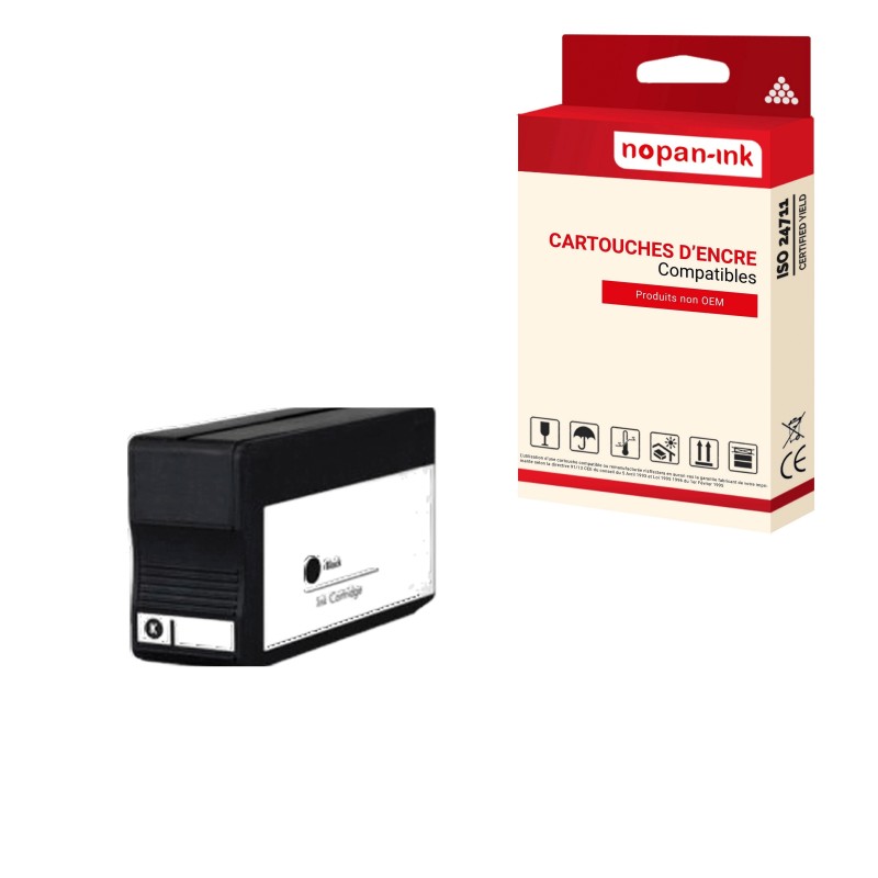 953 XL NOIR POUR HP - CARTOUCHE COMPATIBLE
