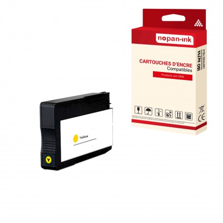 953 XL YELLOW POUR HP - CARTOUCHE COMPATIBLE