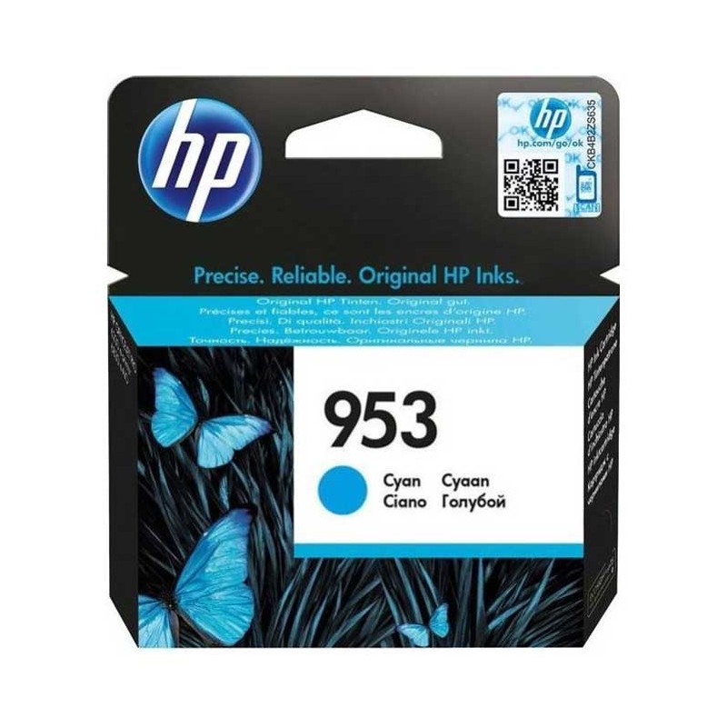 HP 953 CYAN - CARTOUCHE ORIGINALE