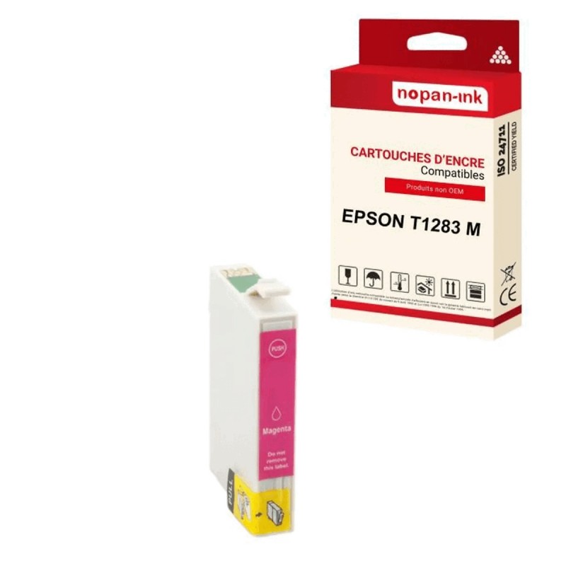 T 1283 XL MAGENTA POUR EPSON - CARTOUCHE COMPATIBLE
