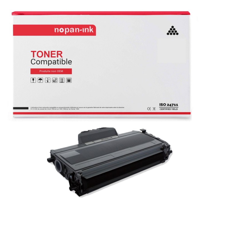 TONER TN2120 TN 2120 NOIR COMPATIBLE POUR BROTHER